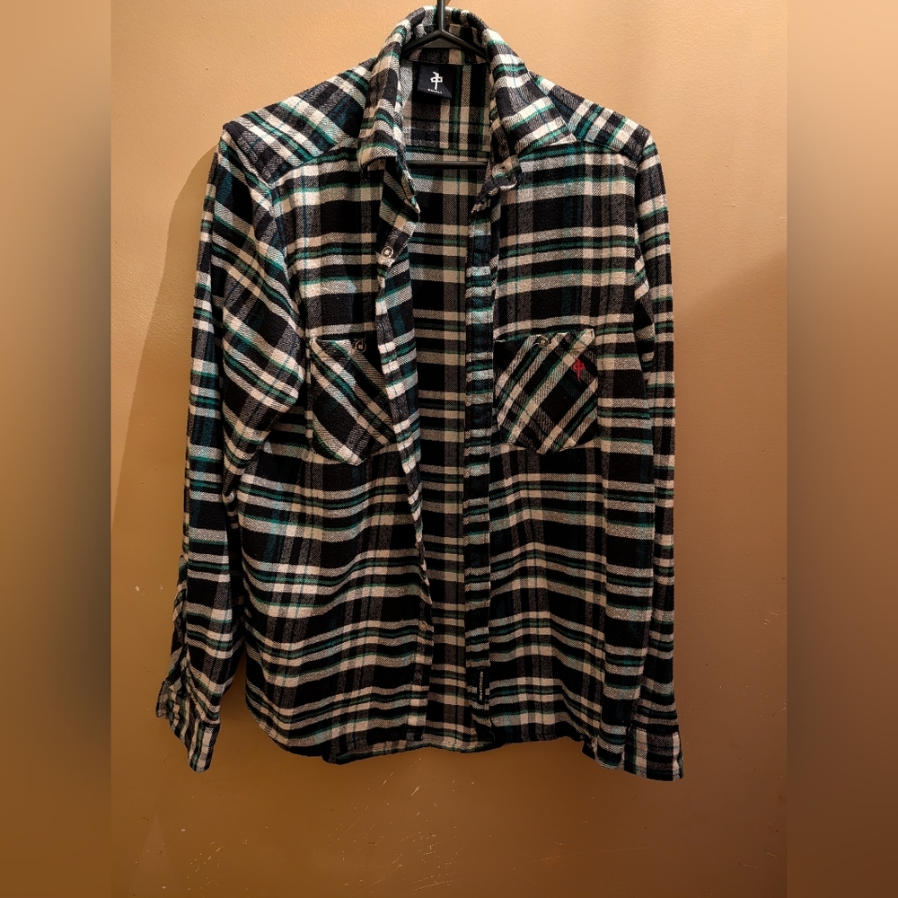 Red Dragon Apparel RDS Green Plaid Flannel